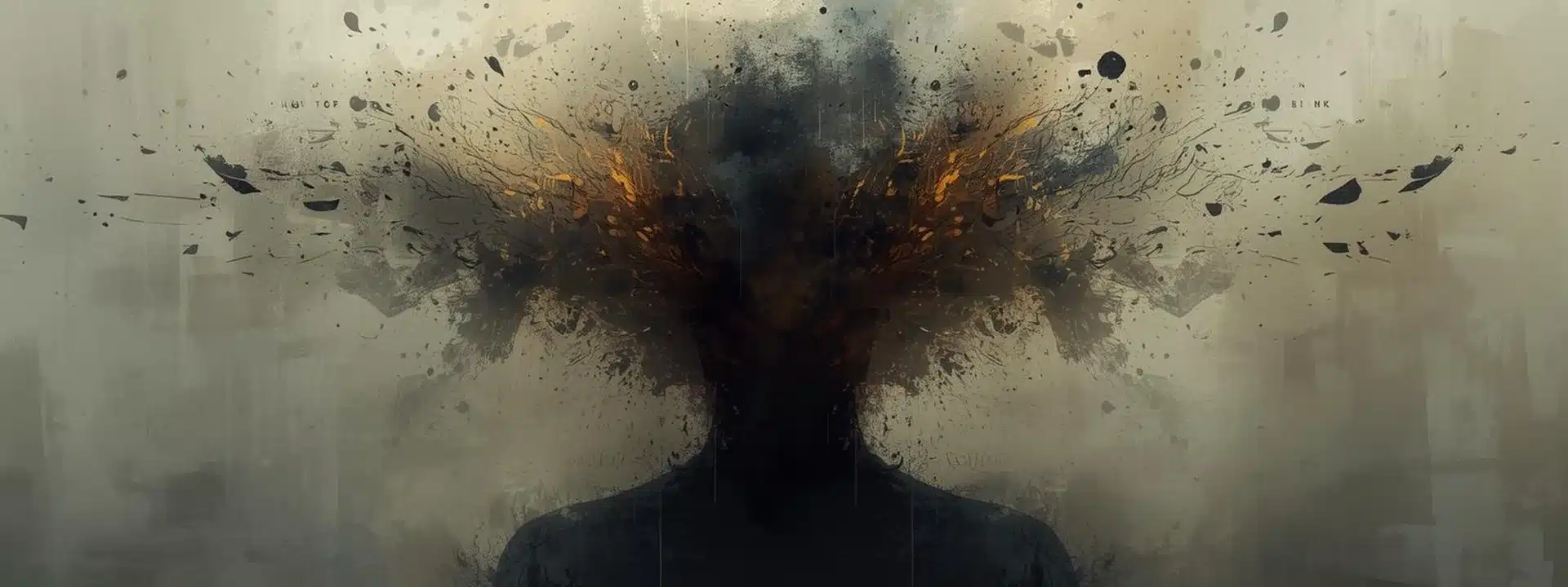 Conceptual image of a human figure with brain and body connection glowing, symbolizing how trauma affects both mental and physical health