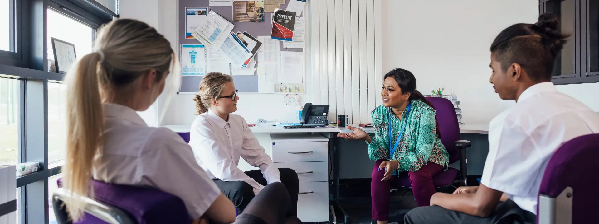 Recovery planning session focused on long-term mental health support