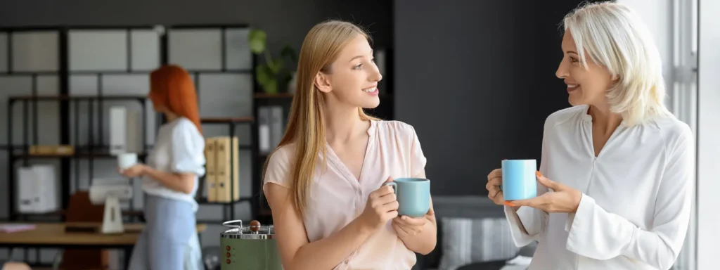 Professional staff assisting patient with hoarding disorder in residential setting