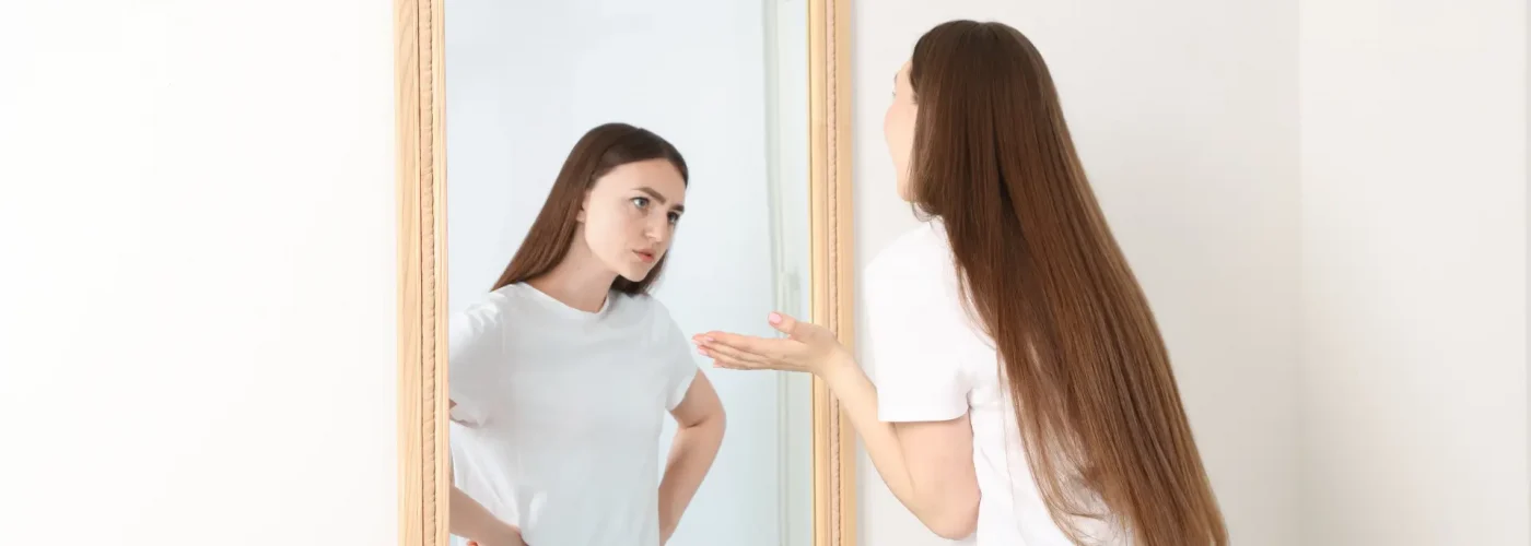 Person appearing driven and productive in one moment, then overwhelmed and unable to function